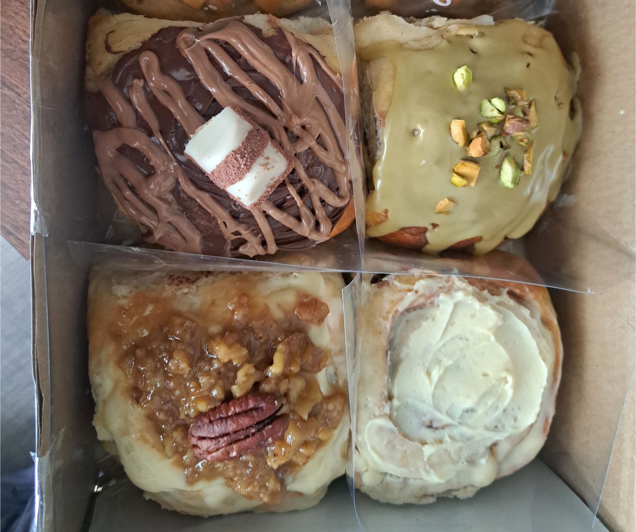 Fresh cinnamon rolls